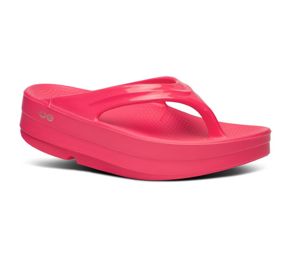 Oofos Women's Oomega Oolala - Flip Flops Pink ( EKTPI-7439 )